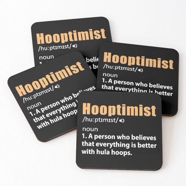 Item preview, Hooptimist Hula Hooper Definition designed and sold by TendyTees.