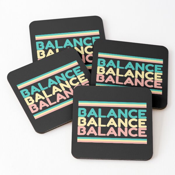 Item preview, Balance Inspirational Text designed and sold by geminivibe.