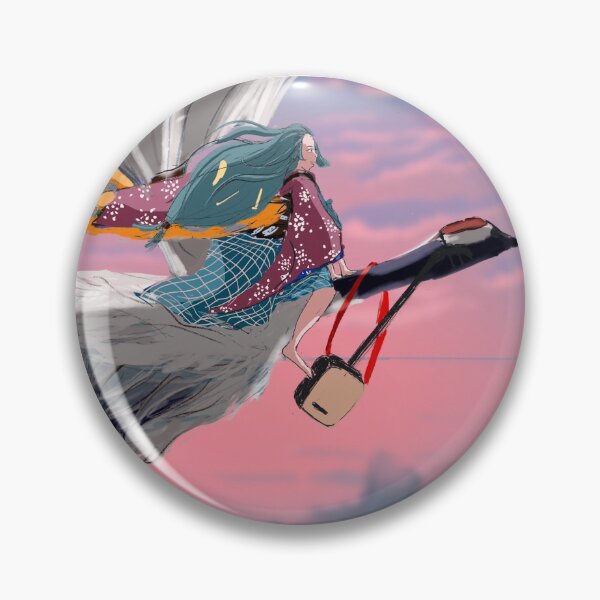 Item preview, Dream of A Kabuki Japan inspired art ORIGINAL designed and sold by pet-persona.