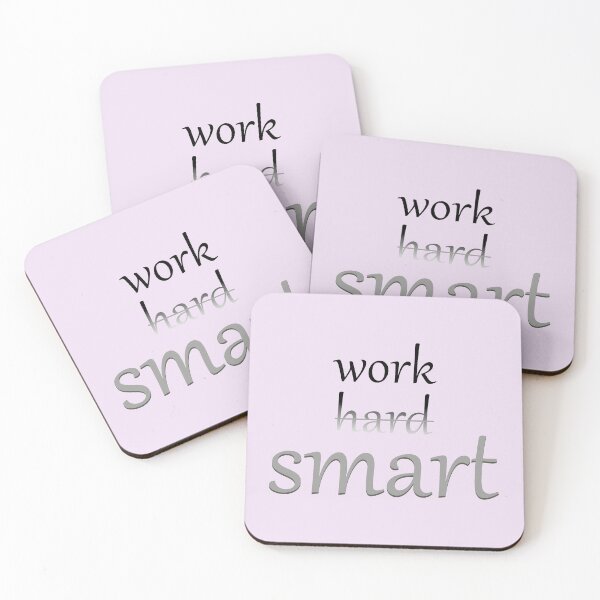 Item preview,  Work smart not hard designed and sold by CSouissi.