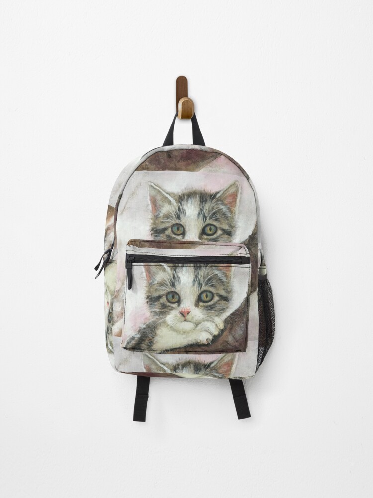 Thumbnail 1 of 3, Backpack, Spring Kitten designed and sold by artdesrapides.