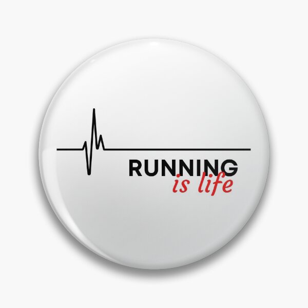 Item preview, Running is life. designed and sold by TheGreenGoat.