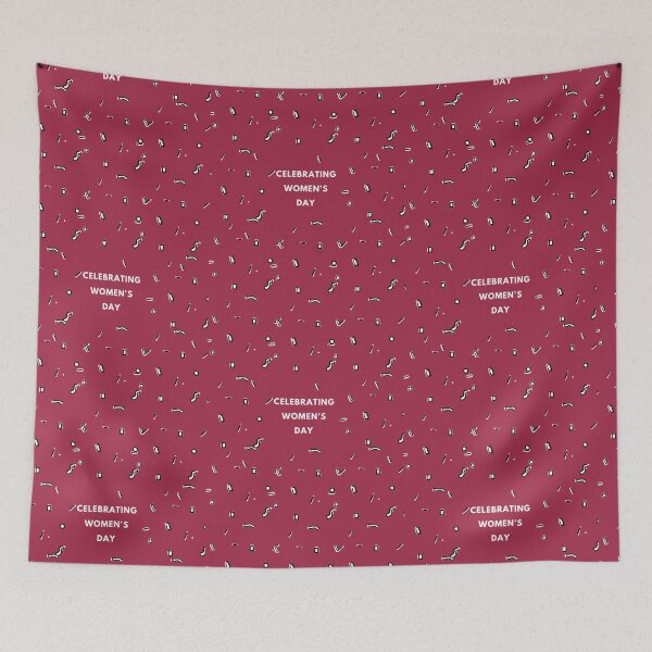 Item preview, Pink Women's day- White Font designed and sold by GlobalHunt.