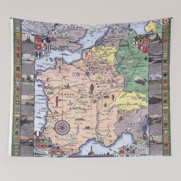 Item preview, Historical Map of World War 1 designed and sold by redoARTstore.