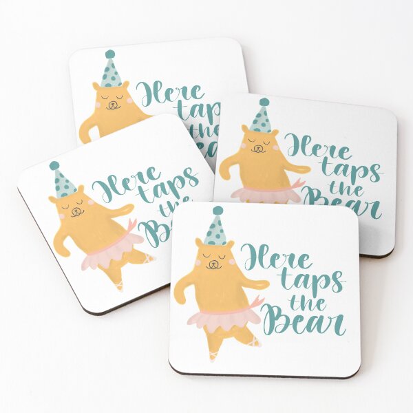 Item preview, Here taps the dancing bear designed and sold by Charlene Ng.