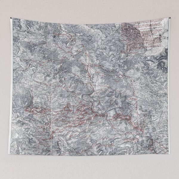 Item preview, World War 2 Troop Poistion Map designed and sold by redoARTstore.