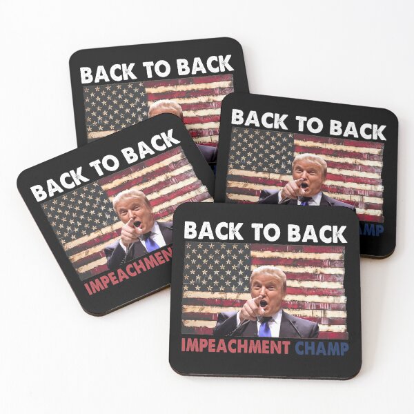 Item preview, Back to Back Impeachment Champ Donald Trump Vintage designed and sold by Niishouseca.