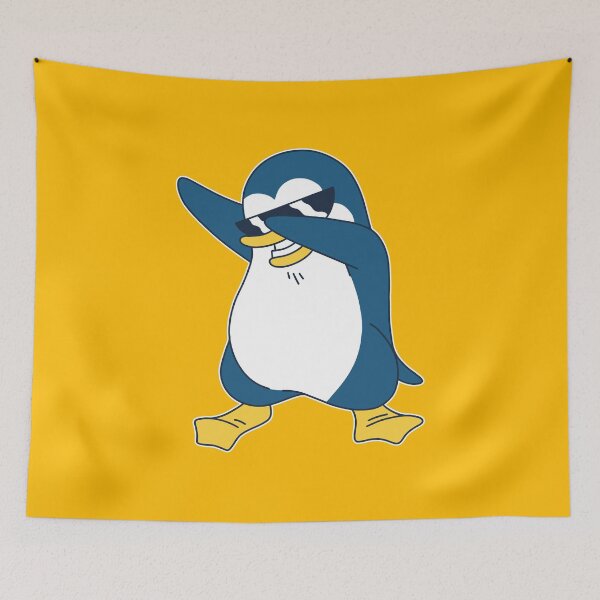 Item preview, Cute Dabbing Penguin Kawaii Bird designed and sold by Piztees.
