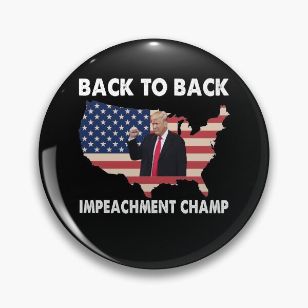 Item preview, Back to Back Impeachment Champ Retro designed and sold by Niishouseca.