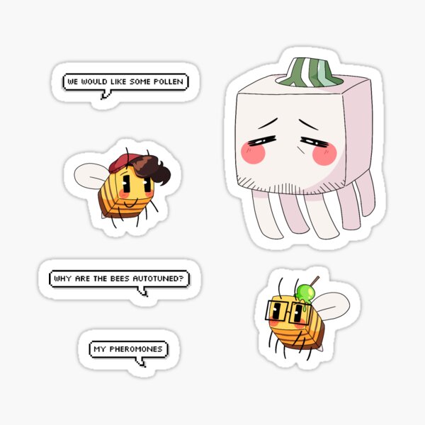 Autotuned Bees Sticker