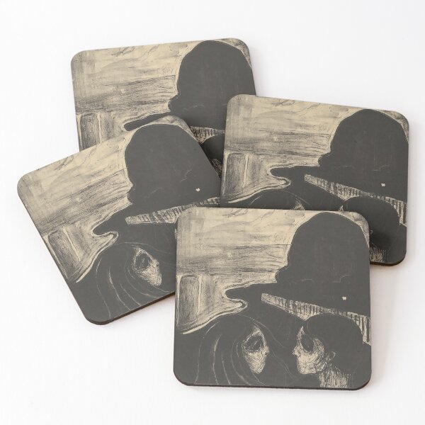 Item preview, Attraction I by Edvard Munch designed and sold by IndieArtDream.
