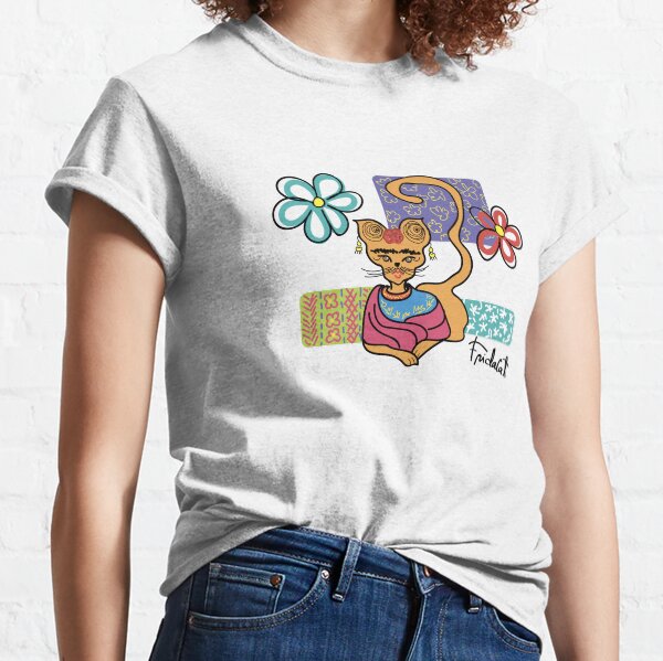 frida kahlo cat shirt