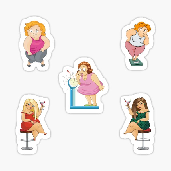 Try Being My Size Amy Stickers | Redbubble