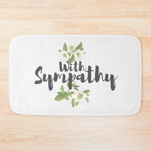 Item preview, With Sympathy Floral Design designed and sold by Zentropik.