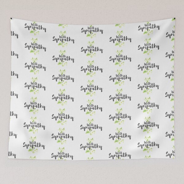 Item preview, With Sympathy Floral Design designed and sold by Zentropik.