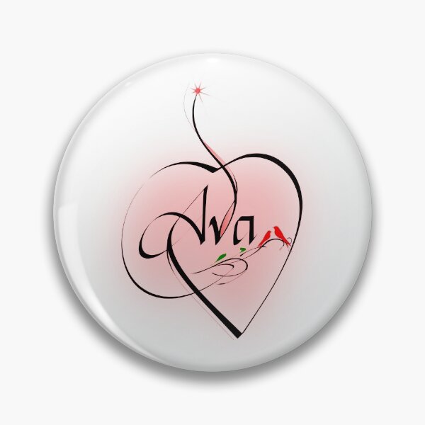 Item preview, Ava - Calligraphy designed and sold by AhMath.