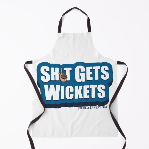Item preview, Sh1t gets wickets designed and sold by GuerillaCricket.