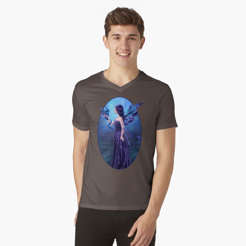 Item preview, V-Neck T-Shirt designed and sold by silverstars.