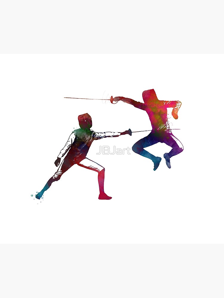 fencing sport art #fencing #sport by JBJart