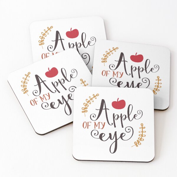 Item preview, Apple on my eye designed and sold by BubbleMerchON.
