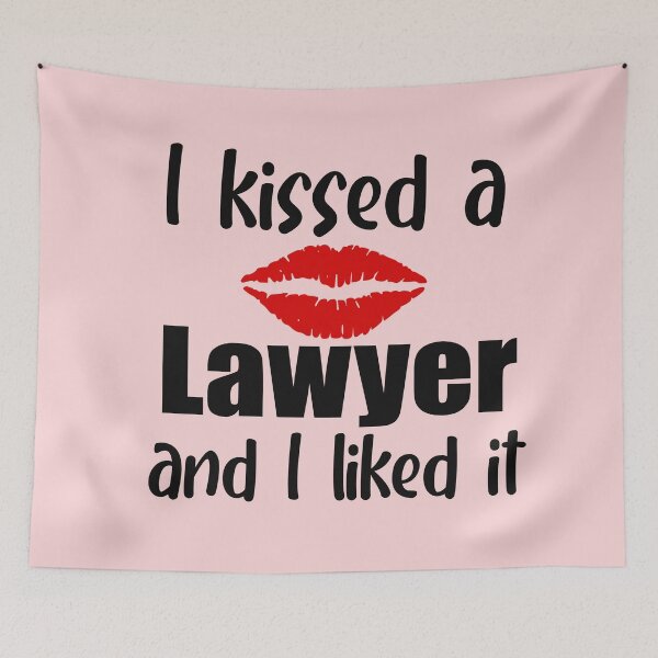 Item preview, I kissed a Lawyer and I liked it Funny Valentine's day designed and sold by unique things.