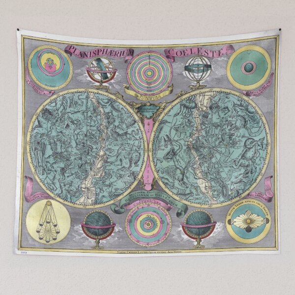 Item preview, Vintage Solar System and Stars Poster designed and sold by redoARTstore.