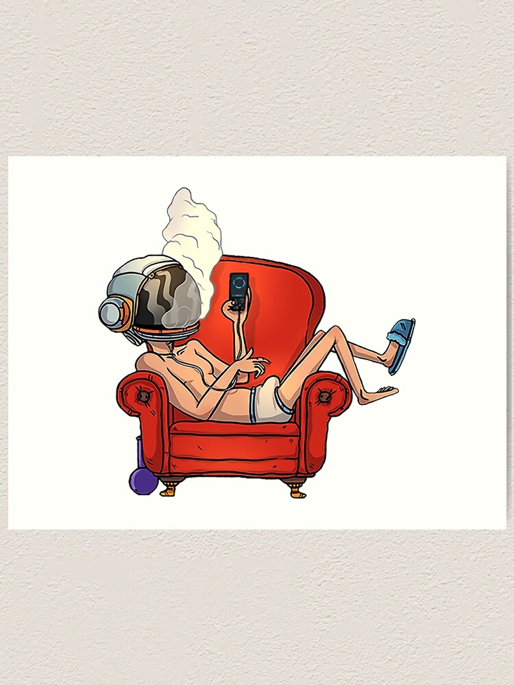 Man Chilling in His Own Moon Man Chilling in His Own Moon