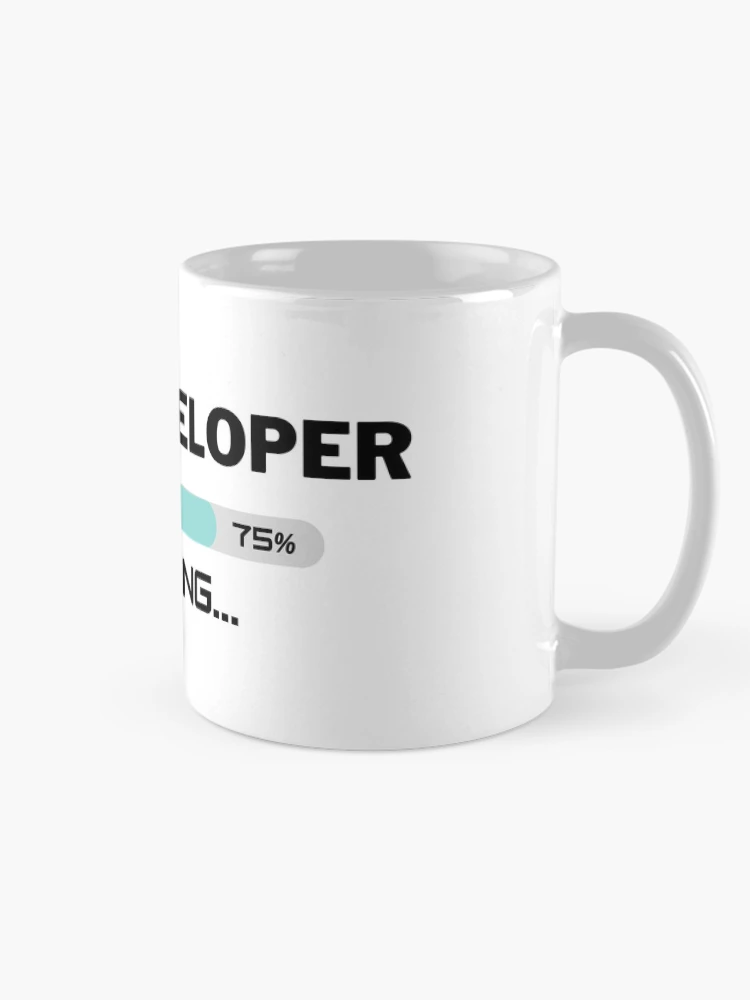 Thumbnail 3 of 6, Coffee Mug, Future Web Developer Loading In Progress designed and sold by livegood.