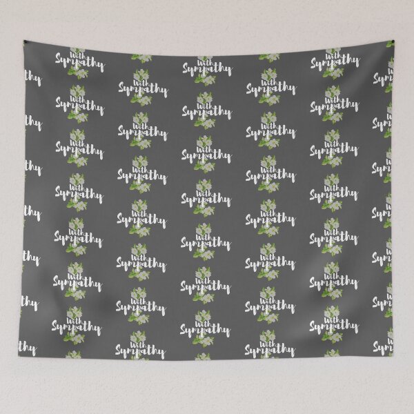 Item preview, With Sympathy Floral Design designed and sold by Zentropik.