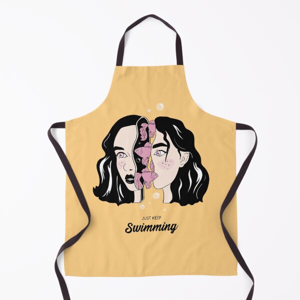 Artikelvorschau, Einfach weiter schwimmen entworfen und verkauft von Con Inspo.