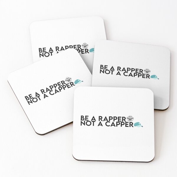 Item preview, Be A Rapper Not A Capper Hip Hop Quote designed and sold by AritraSur.