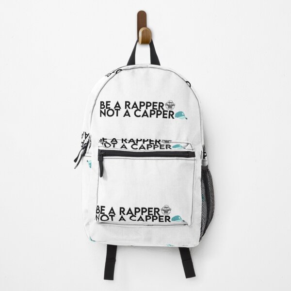 Item preview, Be A Rapper Not A Capper Hip Hop Quote designed and sold by AritraSur.