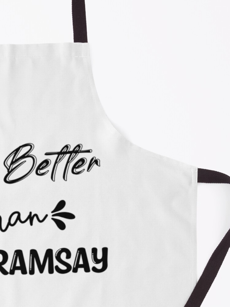 "funny Gordon Ramsay apron" Apron for Sale by shimodesign Redbubble