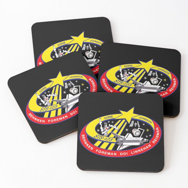 Item preview, STS-123 patch designed and sold by trendistudio.