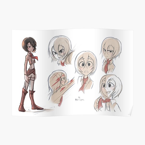 Shingekinokyojin Posters Redbubble