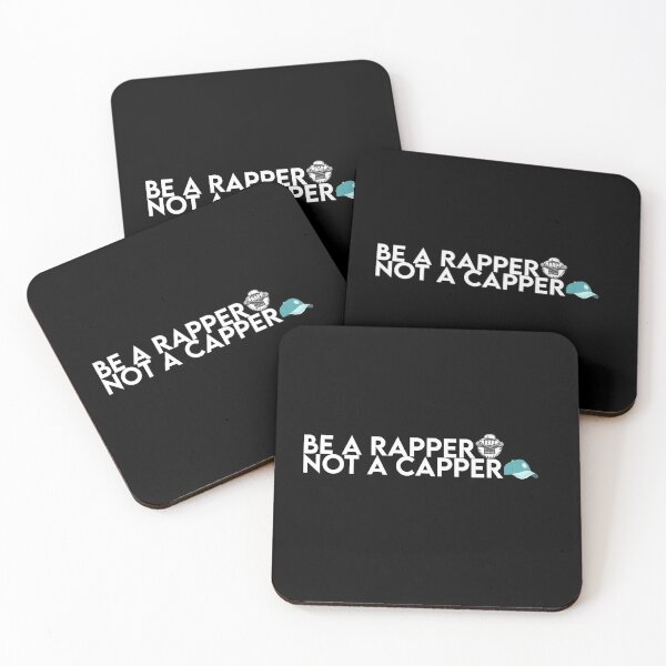 Item preview,  Be A Rapper Not A Capper Hip Hop Quote designed and sold by AritraSur.