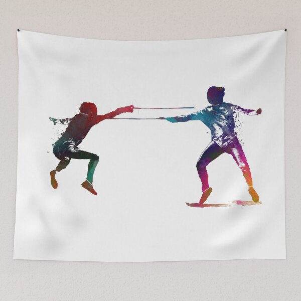 Item preview, fencing sport art #fencing #sport designed and sold by JBJart.