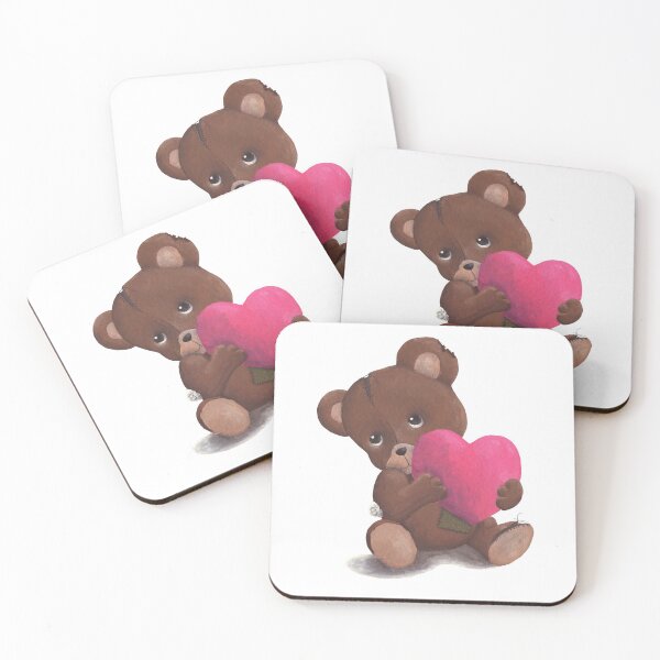Item preview, Valentine's Day Bear designed and sold by Amelia Walmsley.