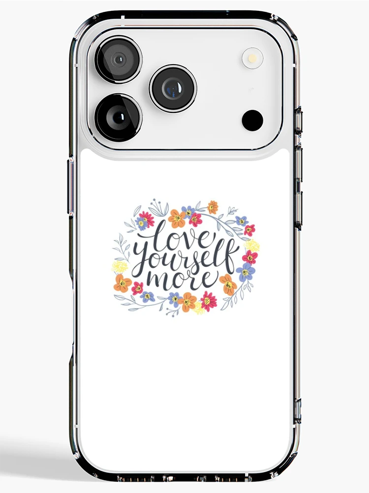 Thumbnail 1 of 5, iPhone Case, Love Yourself More ! designed and sold by ReesDesigns.