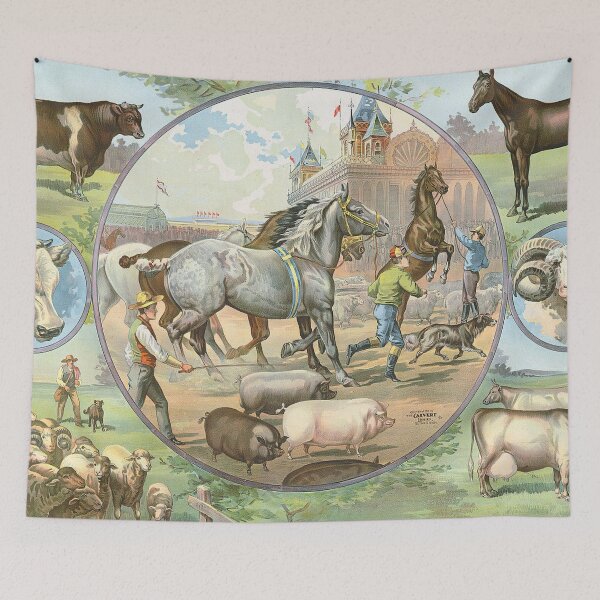 Item preview, Farm Animals at the Fair designed and sold by redoARTstore.