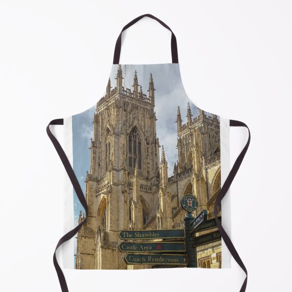 Item preview, York Minster tower and street sign designed and sold by cdkphotos.