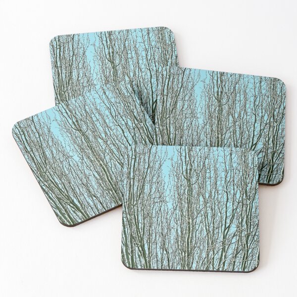 Item preview, Leafless tree on a winter evening at sunset designed and sold by Skayart.
