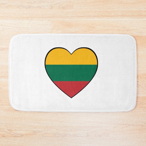 Item preview, Lithuania Heart designed and sold by rogue-design.