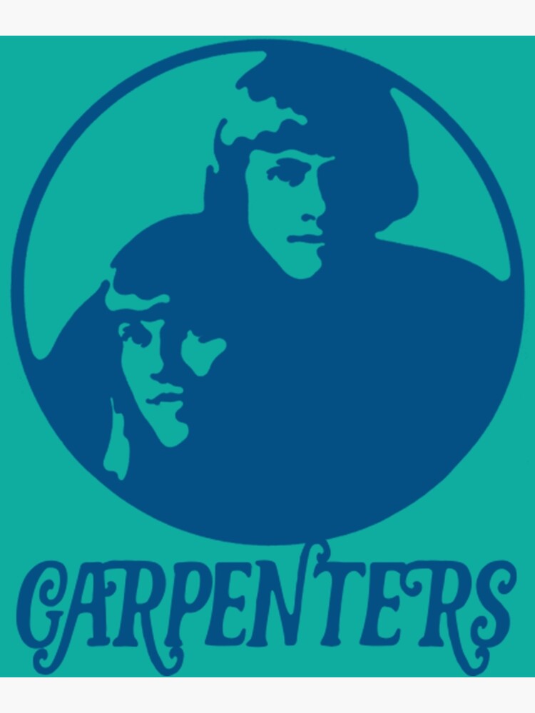 "Carpenters Carpenters 70s Fanart" Poster for Sale by IciPiciPins Redbubble