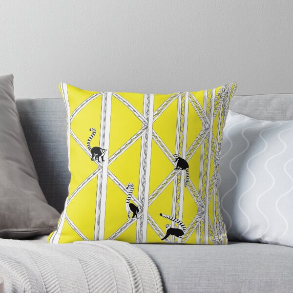 Item preview, Taranto Minimal Lemurs yellow designed and sold by twowiseguys.