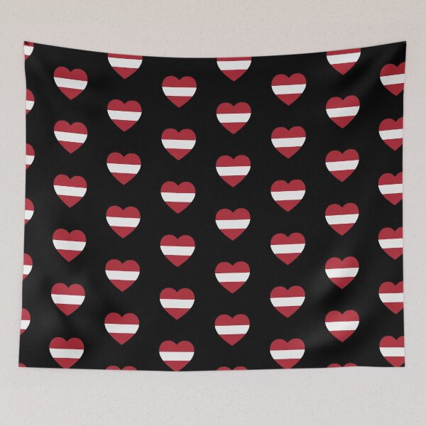 Item preview, Latvia Heart designed and sold by rogue-design.