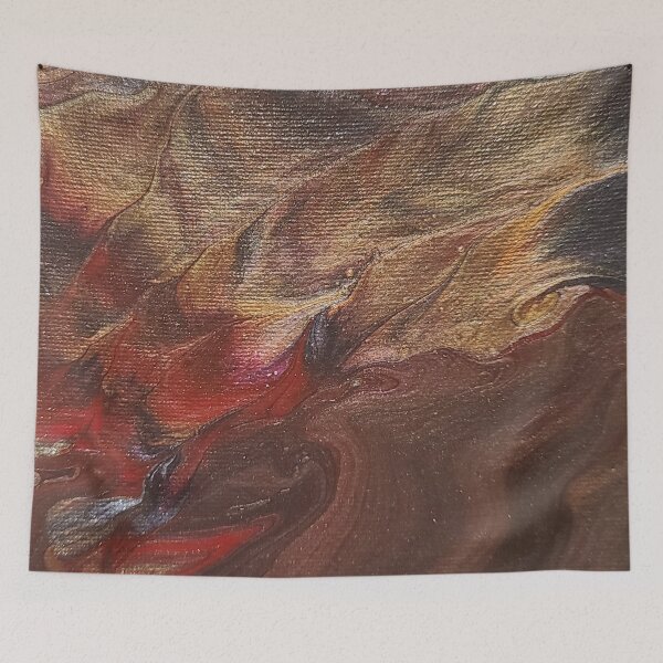 Item preview, Metallic Earth Tone pour designed and sold by Kim-Pratt.