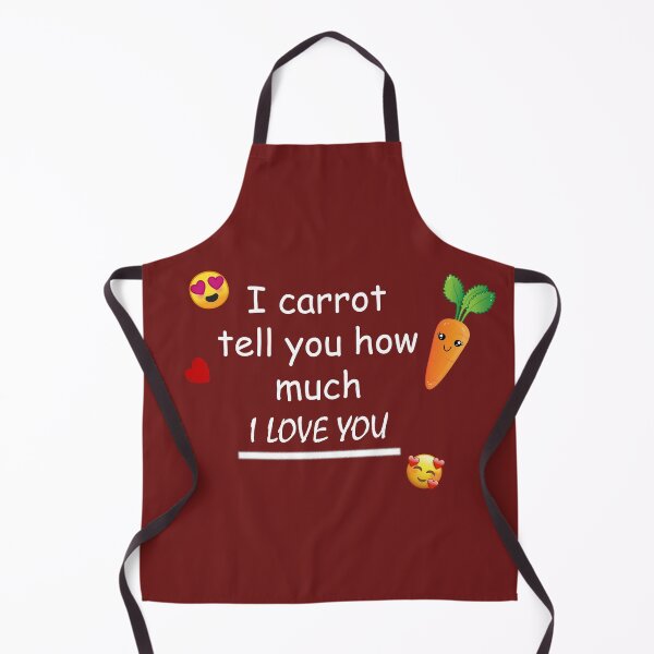 Item preview, I carrot tell you how much i love you designed and sold by shahrinliaqat.