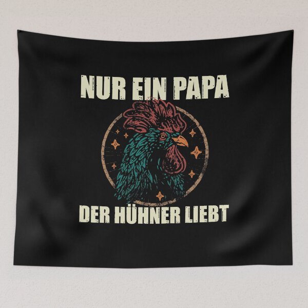 Artikelvorschau, Lustiges Vatertag Nur ein Papa der Hühner Liebt Geschenk entworfen und verkauft von RiemNi-Design.