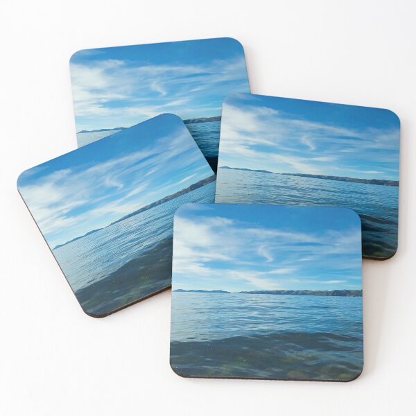 Item preview, Beautiful calm and relaxing beach lanscape with a blue sky (photography) designed and sold by ayedarts.